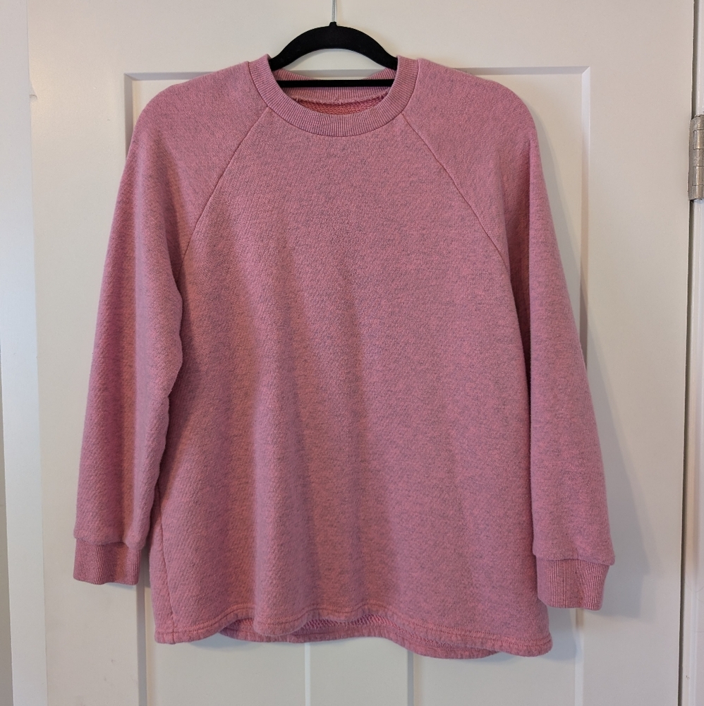 Madewell MWL Airyterry Overdyed Oversized sweatshirt